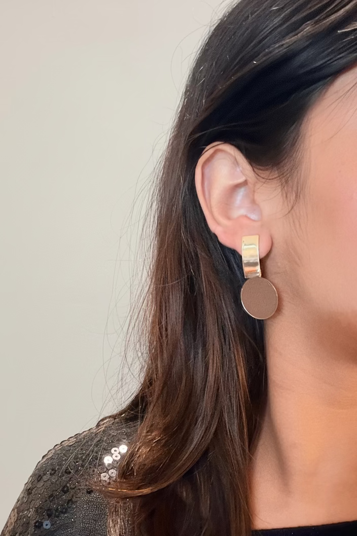 White Studs & Drop earrings set of 6