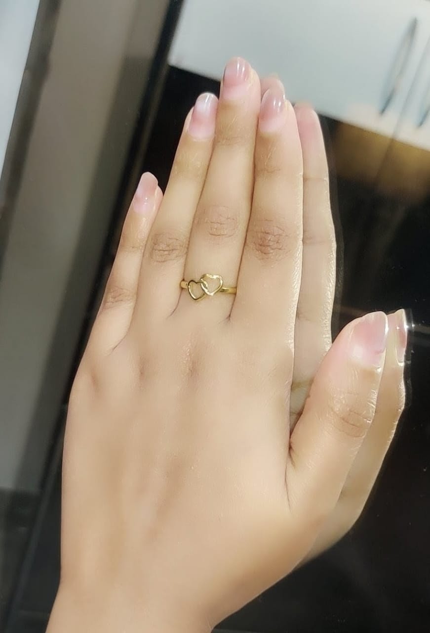 Heart Link ring