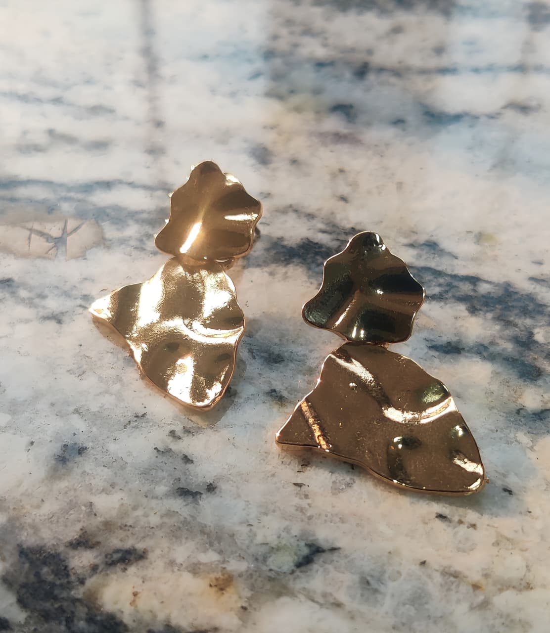 White Studs & Drop earrings set of 6