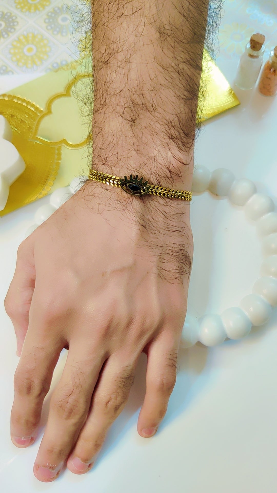 Evil eye Rakhi bracelet