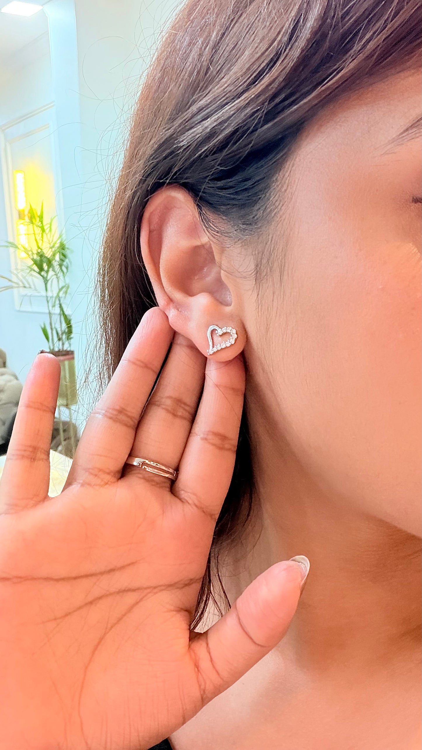 Heart Studs