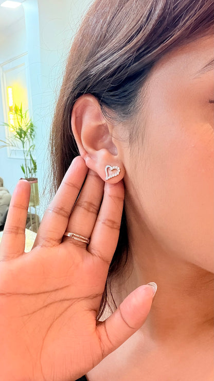 Heart Studs