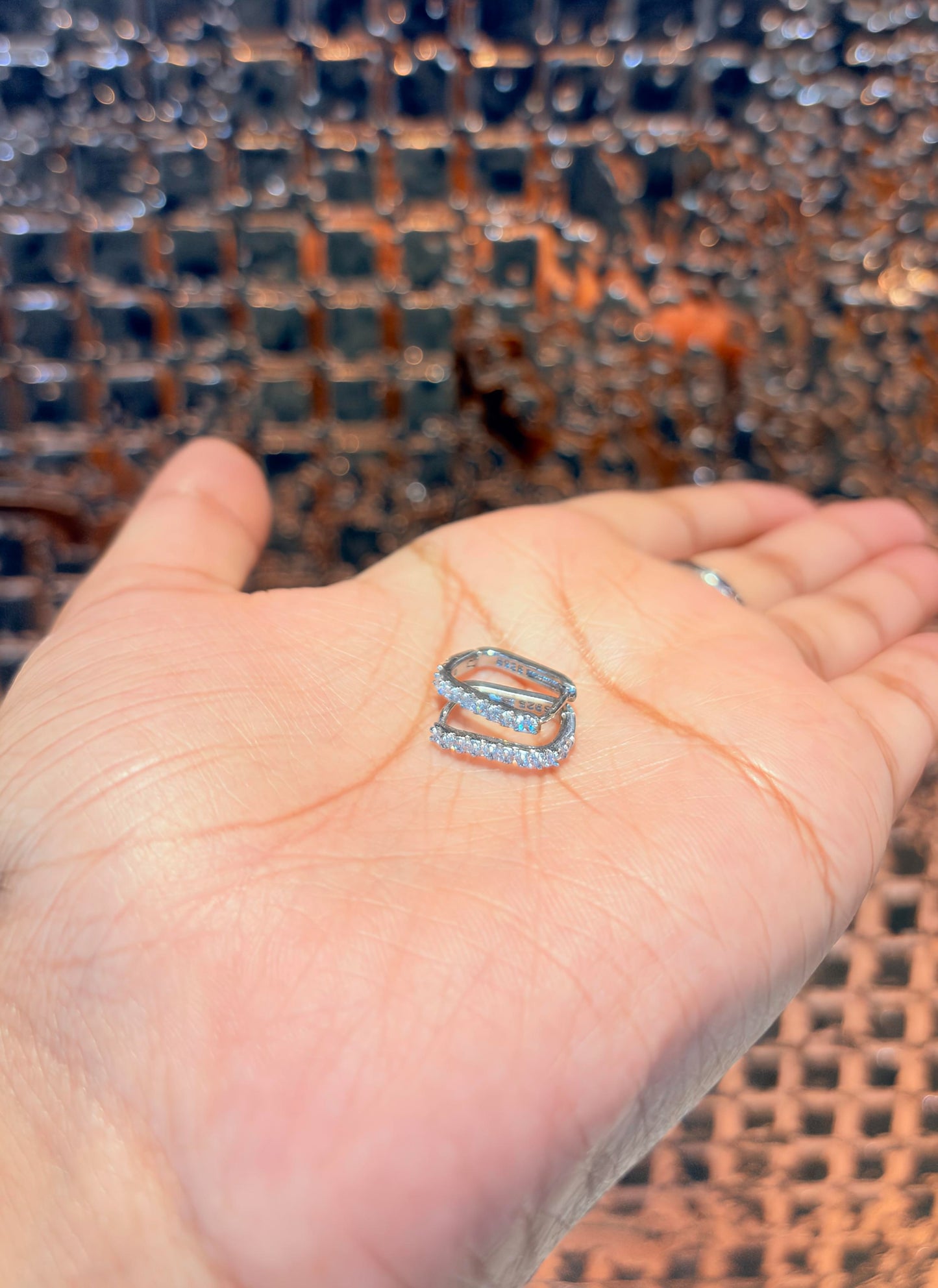 Crystal hoop