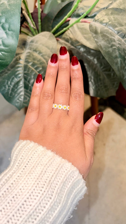 Sunflower ring