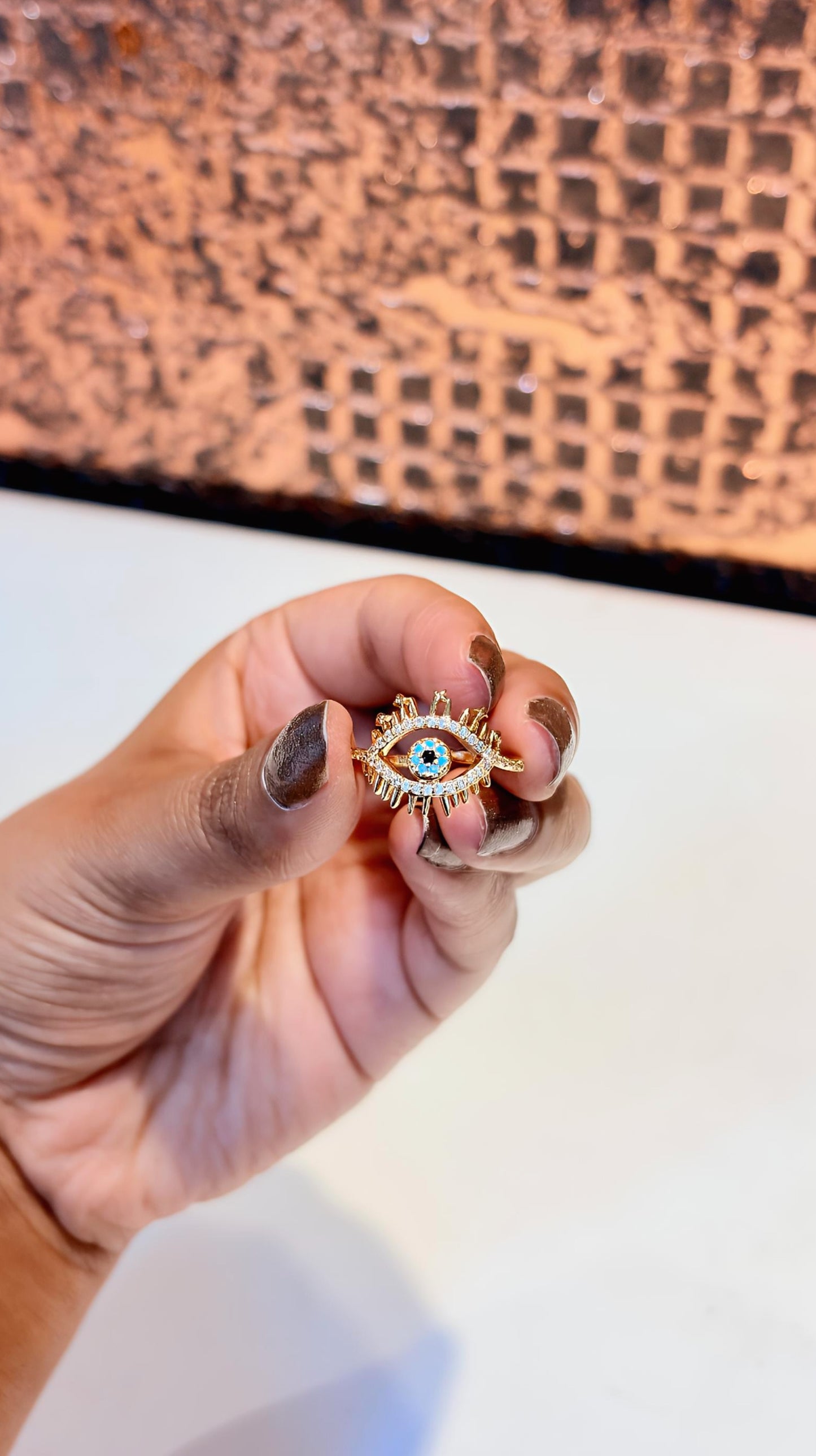 Radiant evil-eye
