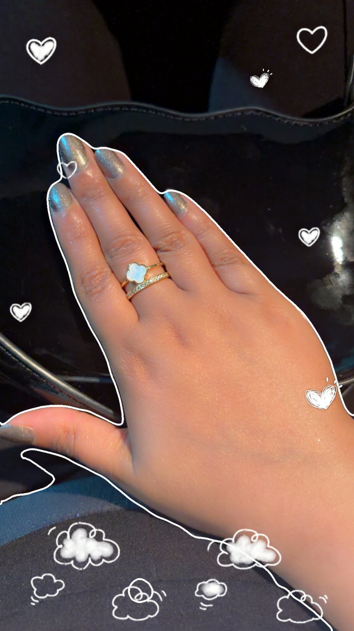 Pearl Luck ring