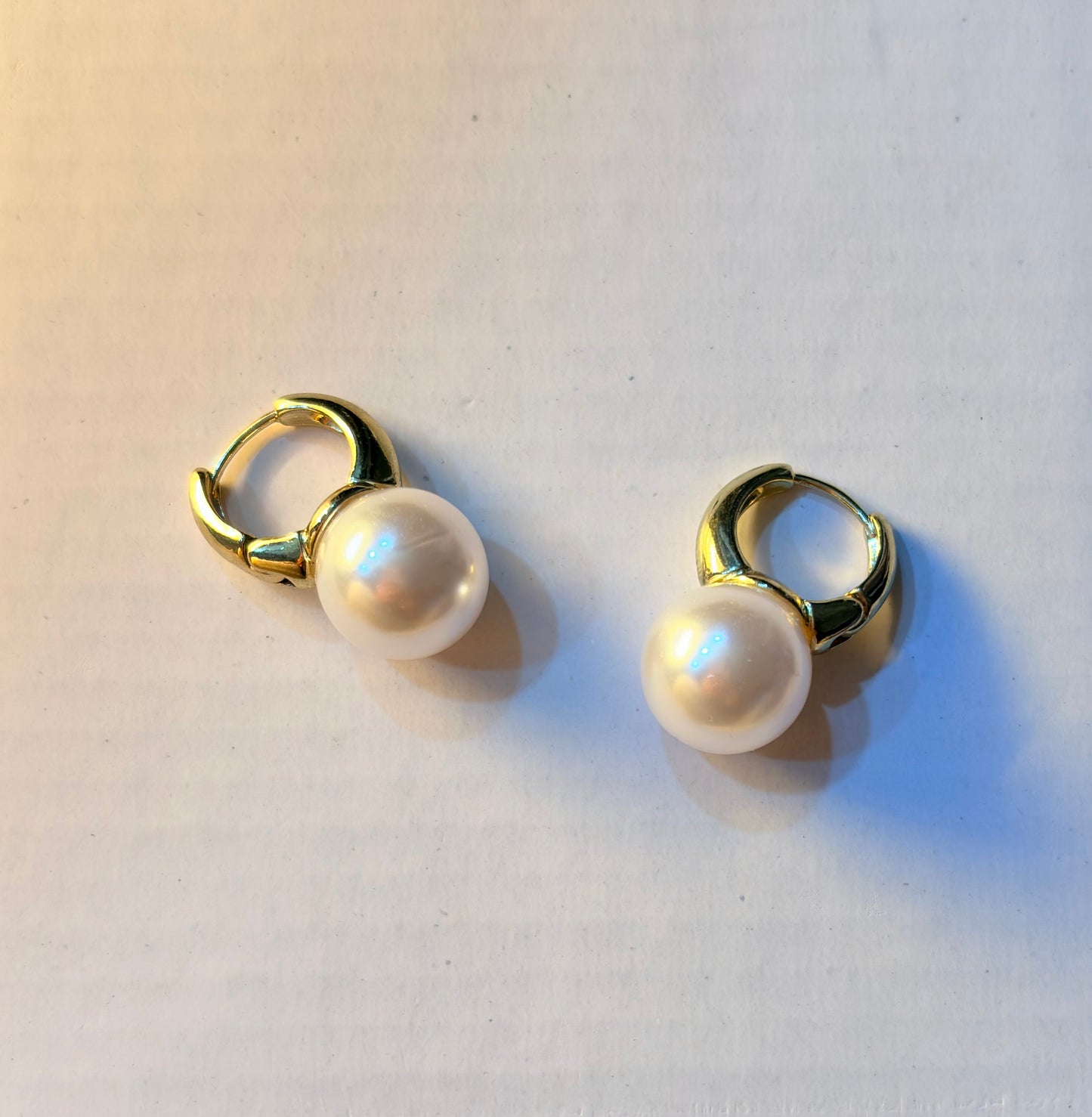 Pearl Hoops