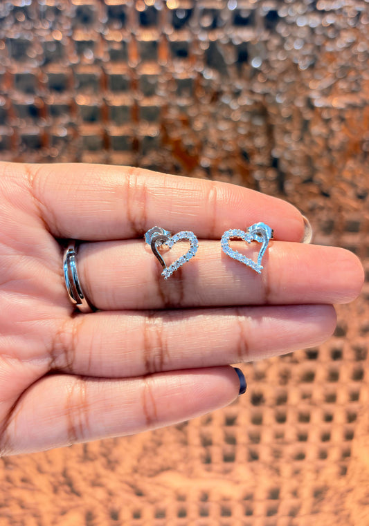 Heart Studs