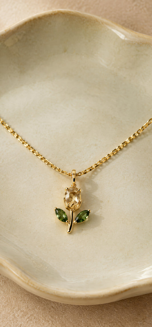 Tulip necklace