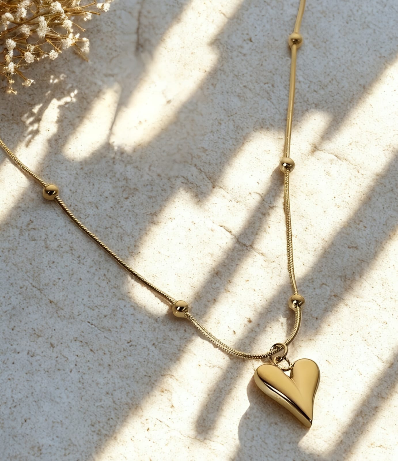 Sunkissed Heart Necklace
