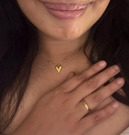 Sunkissed Heart Necklace