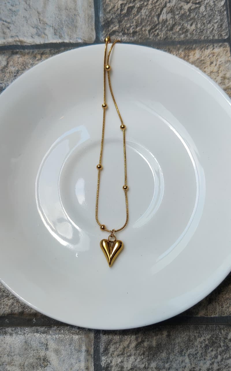 Sunkissed Heart Necklace