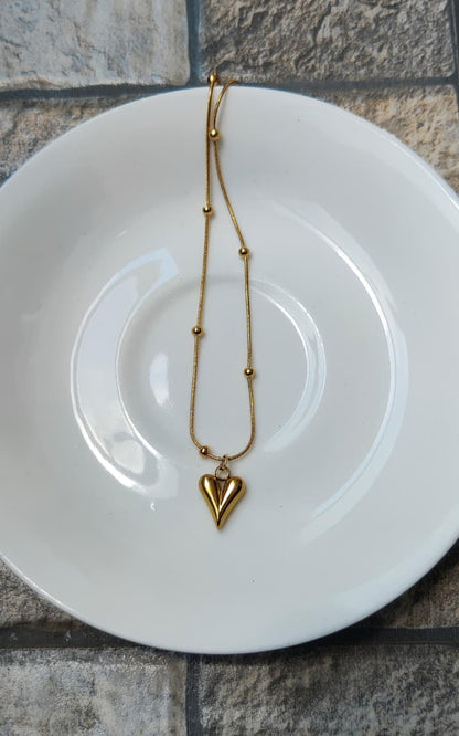 Sunkissed Heart Necklace