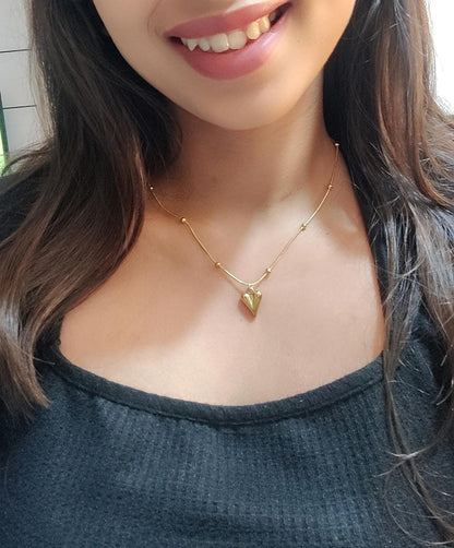 Sunkissed Heart Necklace