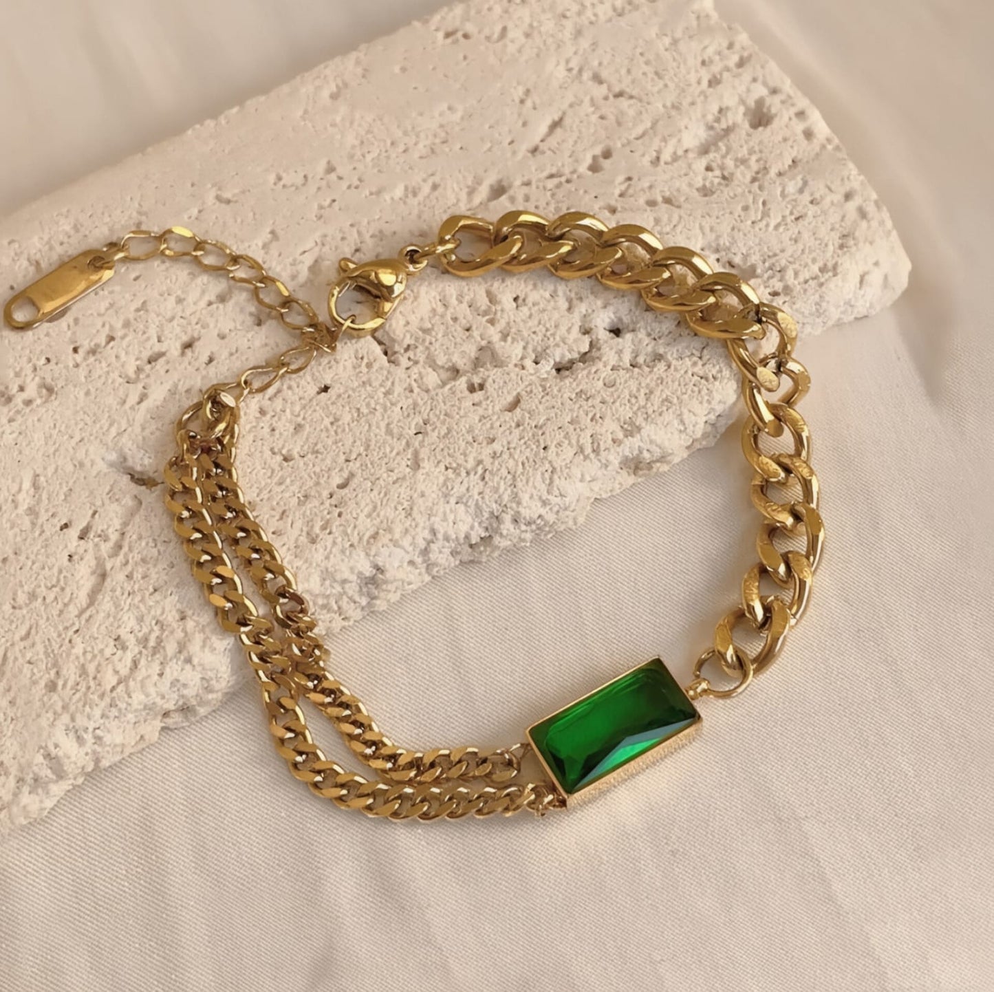 Emerald Bracelet