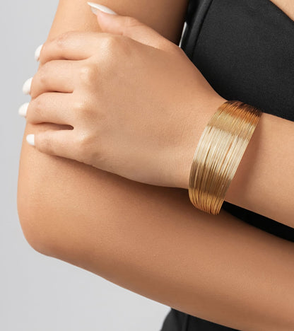 Bangle-style cuff bracelet