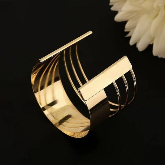 Bangle-style cuff bracelet