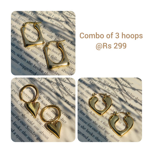 Combo of 3 hoops