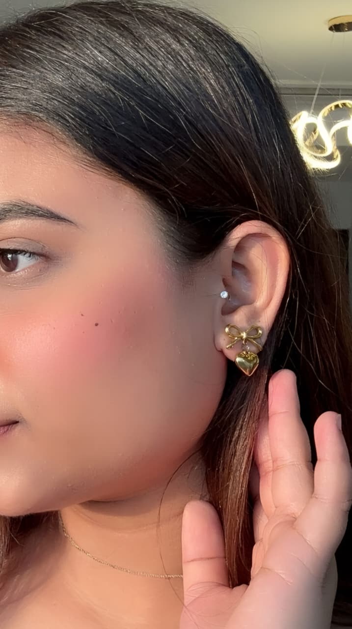 Set of bows & hearts