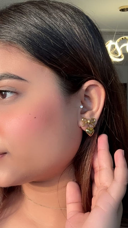 Set of bows & hearts