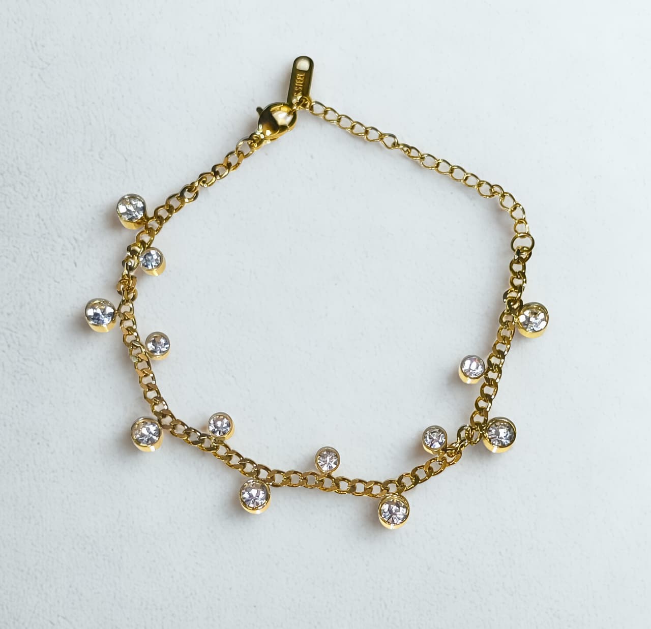 White crystal bracelet