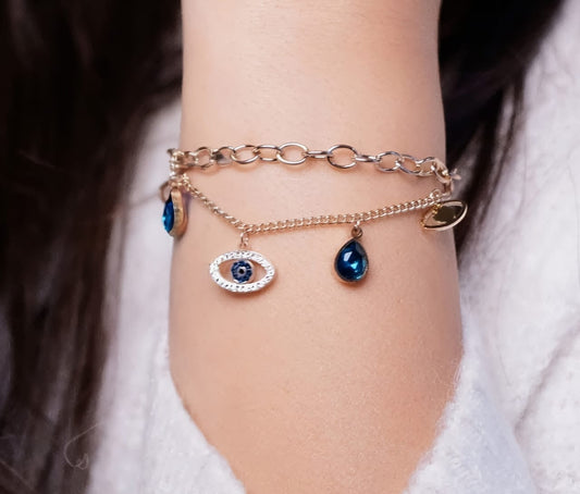 Evil eye bracelet