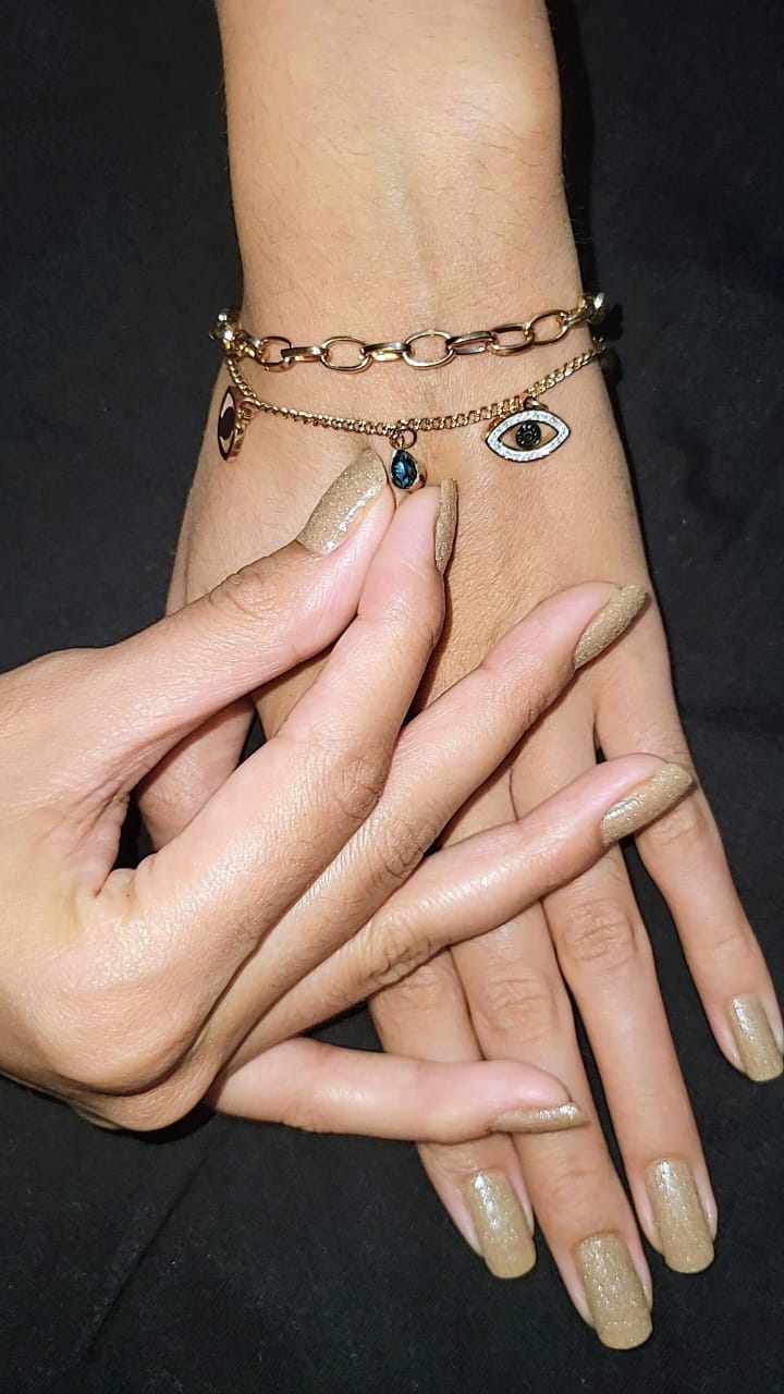 Evil eye bracelet