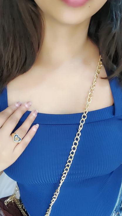 Candy colored rings set