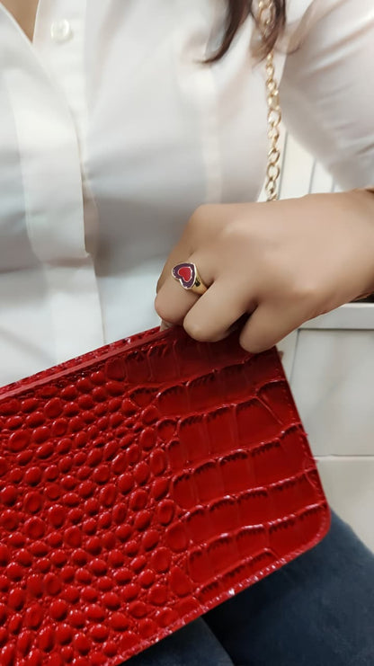 Candy colored rings set