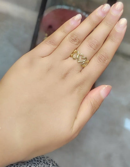 Heartloop ring