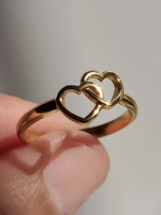 Heart Link ring