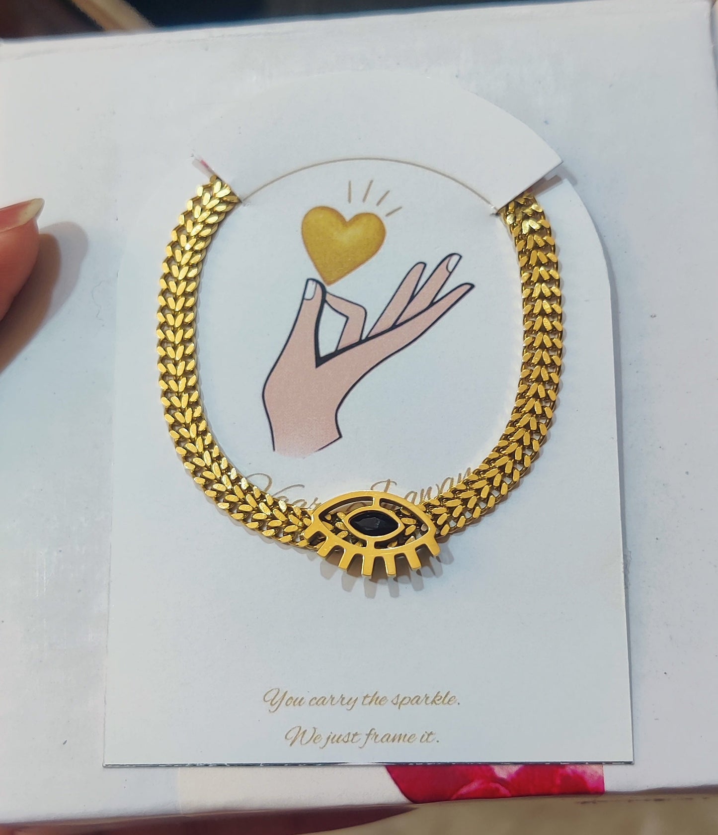 Evil eye Rakhi bracelet
