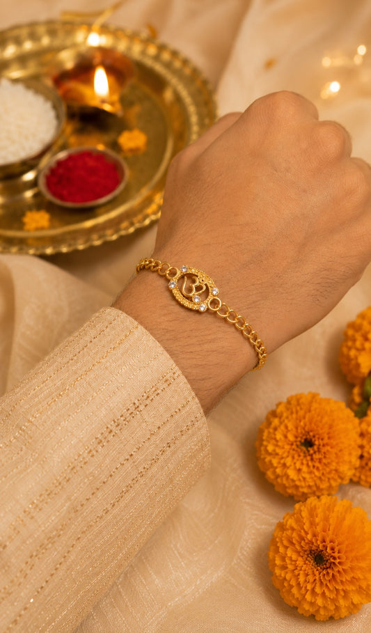 Om Rakhi bracelet